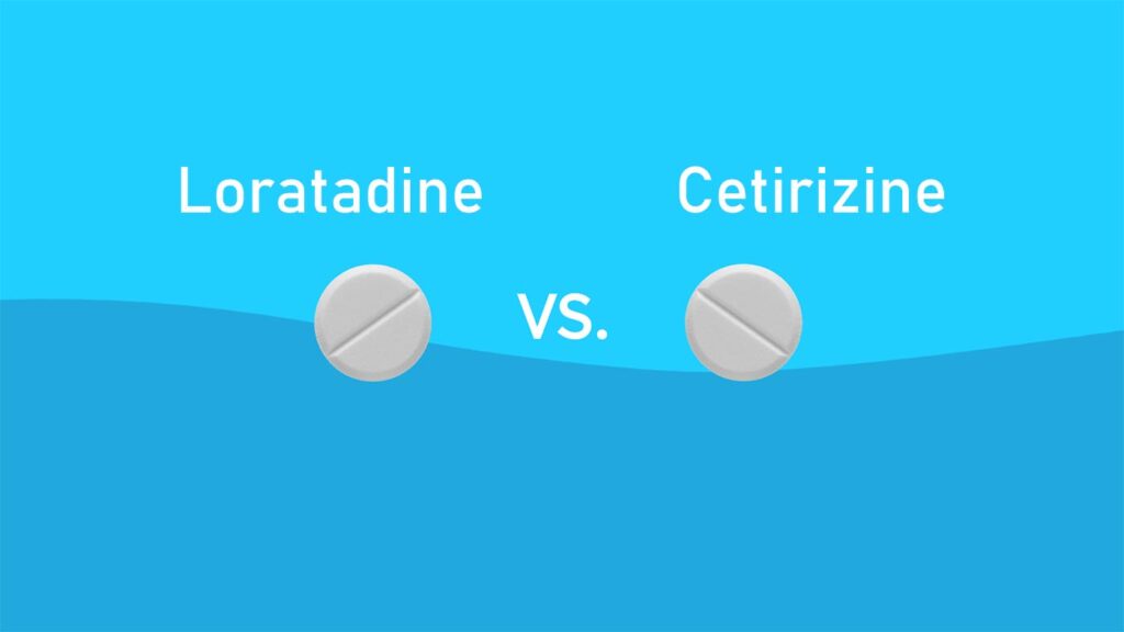 Loratadine vs Cetirizine